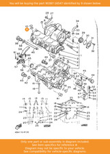 YAMAHA Collar, 90387-16547 OEM