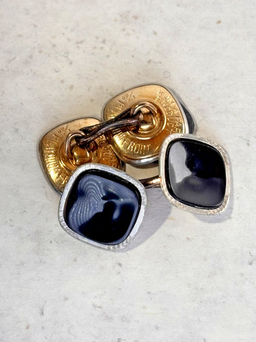 Vintage onyx black platinum - black,