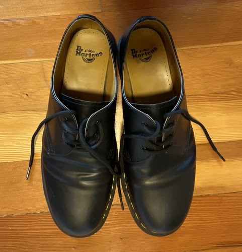 Martens 1461 black leather - martens,