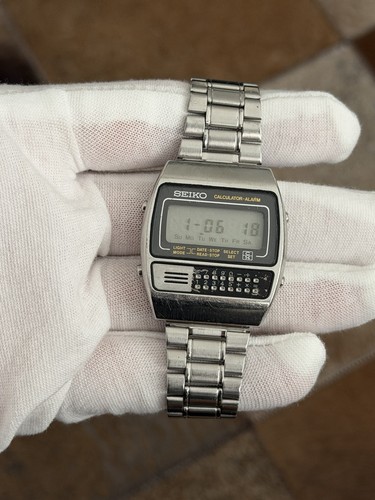 Rare vintage seiko calculator - seiko,