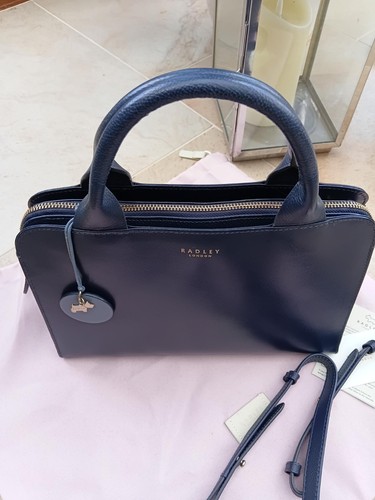 Radley blue leather bag - , with
