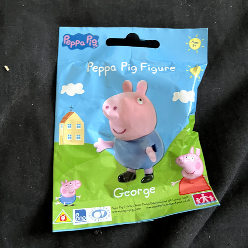 Peppa pig george figure - pig, new