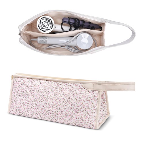 Quilted hair tools travel - quilted, bag