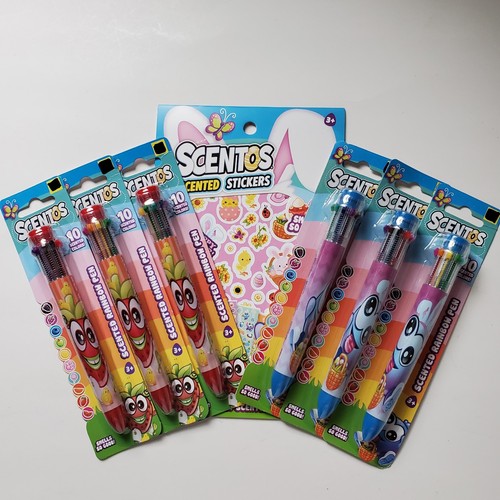 Lot scentos rainbow pen - of,