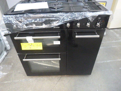 Smeg range cooker black - smeg,