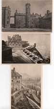 Edinburgh Castle x 3 Different