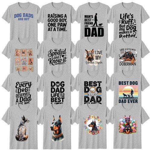 Novelty dog shirt doberman - dog, t-shirt