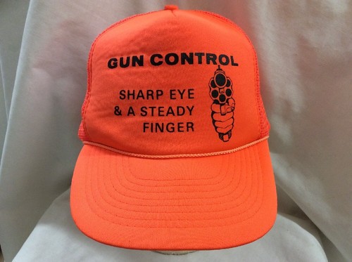 Trucker hat baseball cap gun - baseball,