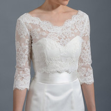 Bolero Bridal Jacket Large