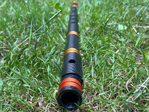 Carbon bansuri low c flute - f,