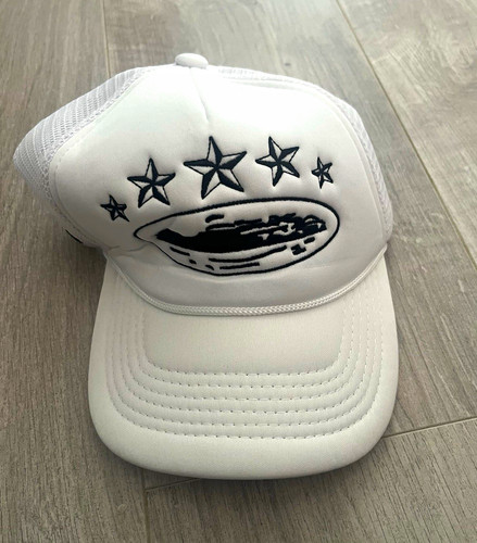 White mesh back trucker - mesh,