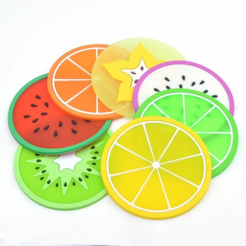 Fruit coaster set - fruit,
