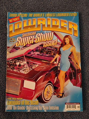 Lowrider magazine january - magazine, /