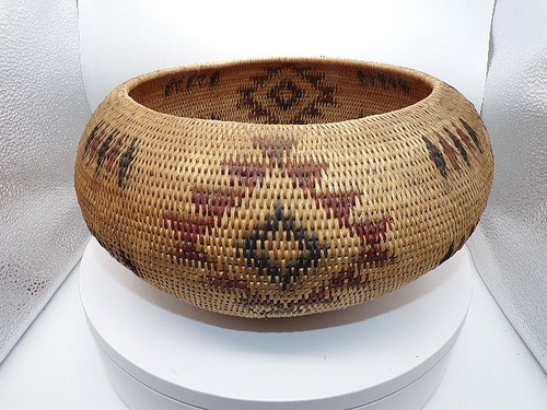 Antique finely woven washoe - finely,