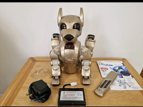 Tiger cybie robot dog gold - robot,