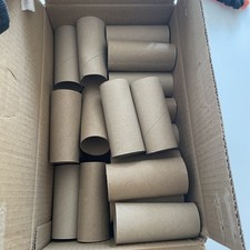 50 empty toilet loo roll tubes