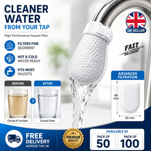 100 pcs faucet water filter - pcs,
