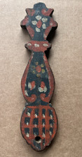 Antique Folk Art Painted Wood