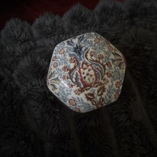 William Morris Small Rose Chintz Trinket Box