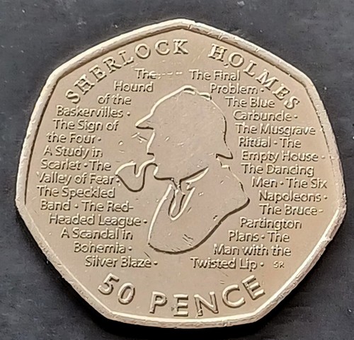 50p coin - 50p, (fifty