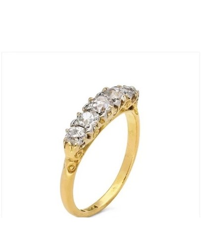 5stone victorian ring - 5stone,