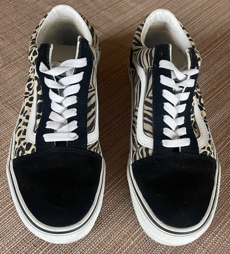 Vans old skool leopard - skool,