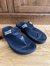 Fitflop Walkstar Navy Women’s Slip On Sandals Flip Flops Size 6 UK