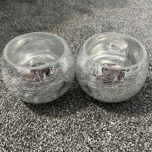 Next crackle glass - glass, candle