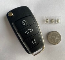 3 Button Remote Key Fob Case &
