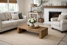 Solid Wood Coffee Table Living