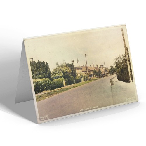 Greeting card vintage kent - greeting,