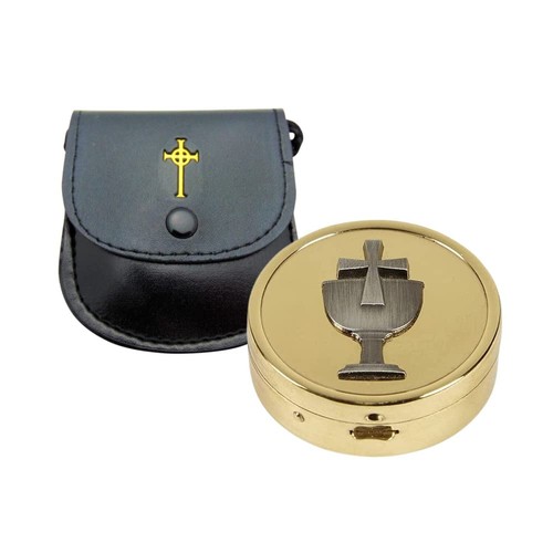 Chalice embossed solid - chalice, brass