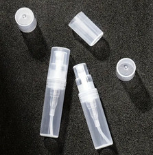 2 X Spray Bottle Mini Clear