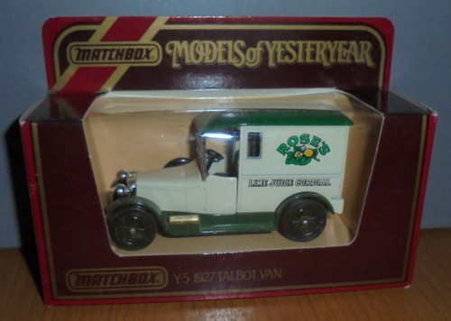 Matchbox yesteryear talbot - y5,