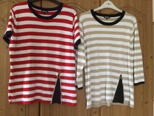 Casamia stripe Tops x2 M=36”