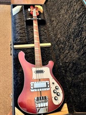 Rickenbacker 4001 Fireglo Bass Guitar 1975