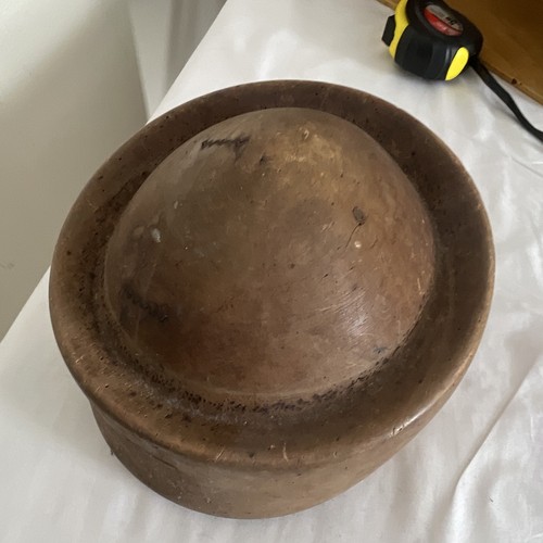 Wooden hat block millinery - block,