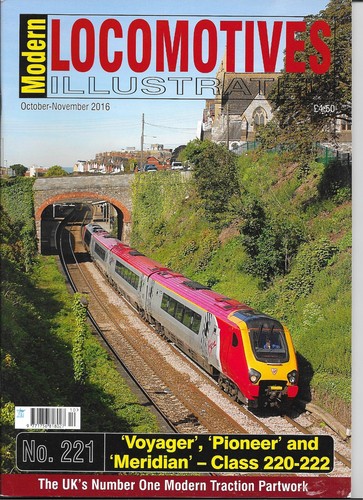 Modern locomotives illustrated - locomotives,