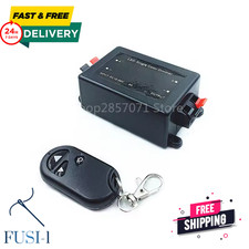 12V 24V Black Wireless RF