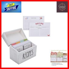 Rustic Farmhouse Recipe Box