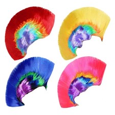 Punk Rocker Mohican Mohawk Wig