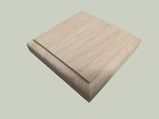 Newel Post Cap, Solid Oak