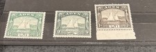 ADEN 1937 SG1-3 Dhows  SHORT