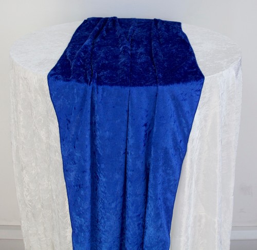 Crushed velvet table runners - table,