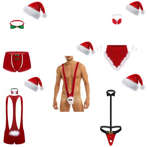 Mens christmas mankini - mens,
