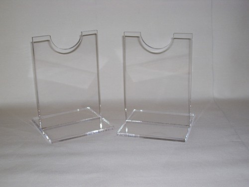 Pair clear acrylic rifle - clear,