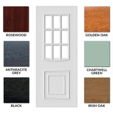 Burnby 1  PVC Door Panel