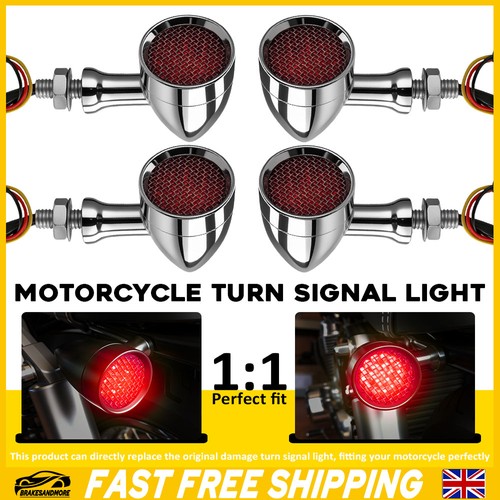 Motorcycle bullet led turn - 4x,