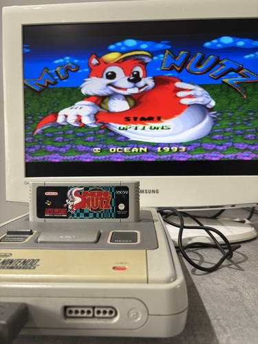 Nutz super nintendo snes - nutz,
