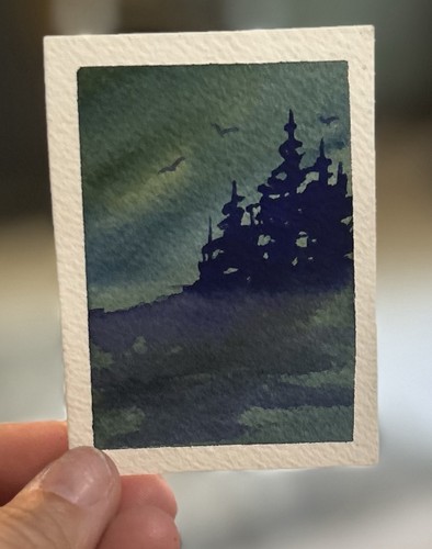 Aceo lake sky purple mood - sky,,